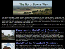 Tablet Screenshot of northdownsway.co.uk